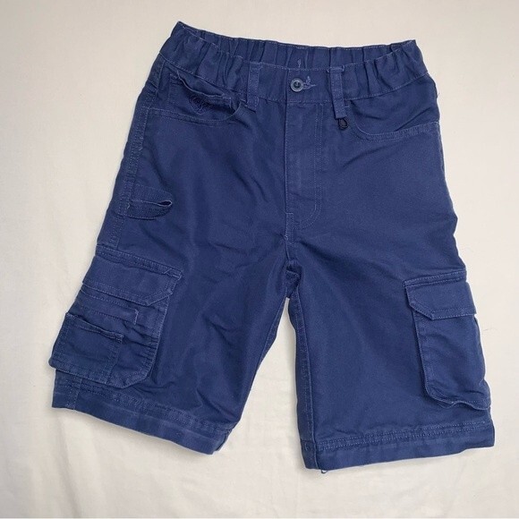 BSA Cub Boy Scouts Convertible Navy Shorts Youth 6 Uniform Switchback Cargo Camp - Picture 1 of 8